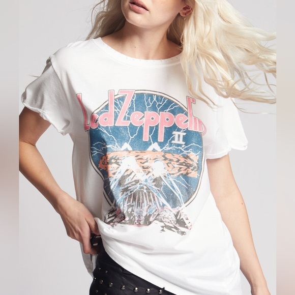 Recycled Karma Led Zeppelin Graphic Tee - Picture 2 of 3